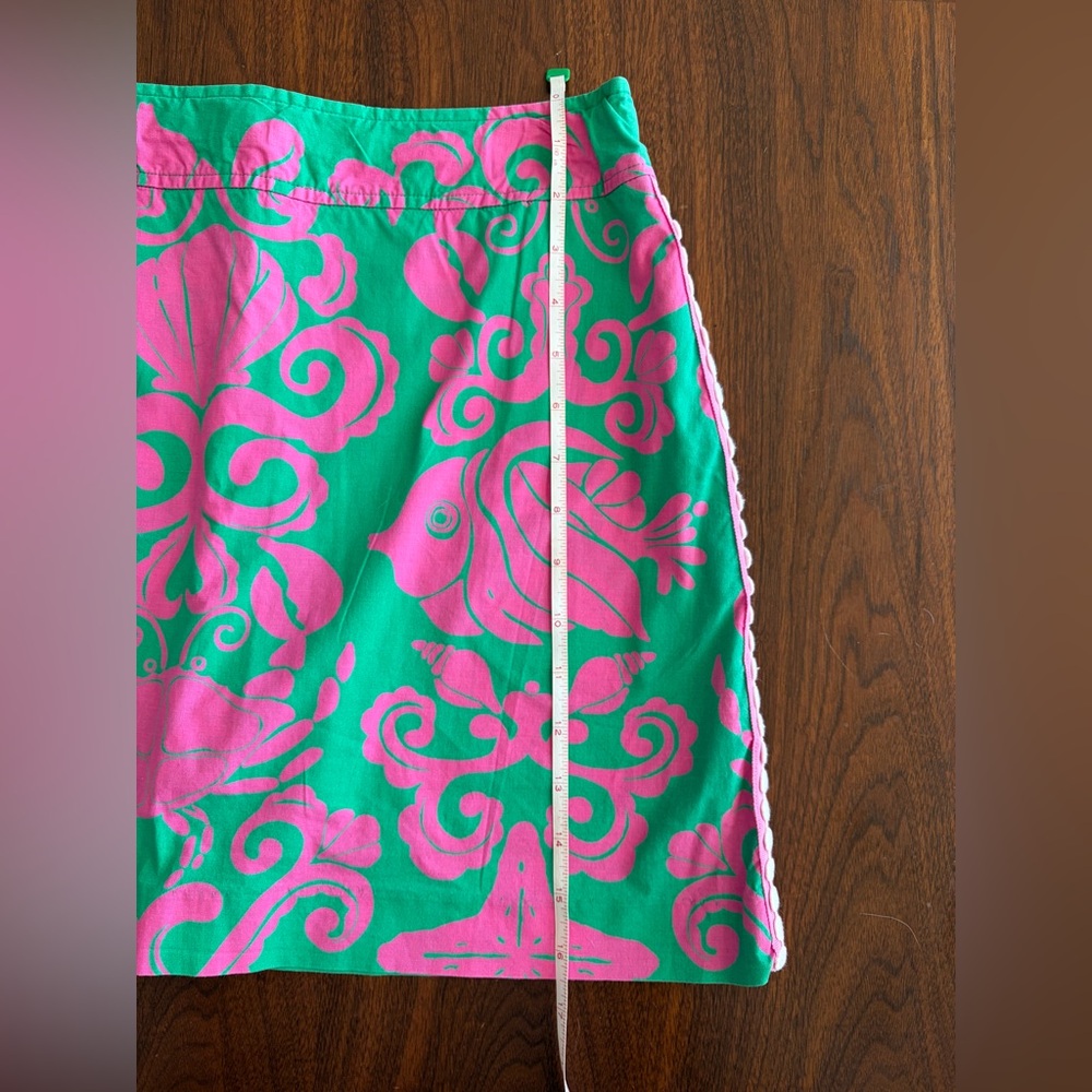 Lilly Pulitzer Birdie Skort "Where's the Reef" - Picture 3 of 7